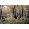 РЕПРОДУКЦИИ НА КАРТИНИ Есен в гората (1901)